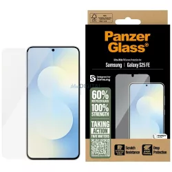   Edzett üveg PanzerGlass Ultra-Wide Fit a Samsung Galaxy S25 FE készülékhez
