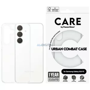 CARE by PanzerGlass Flagship Urban Combat átlátszó tok Samsung Galaxy S25 FE
