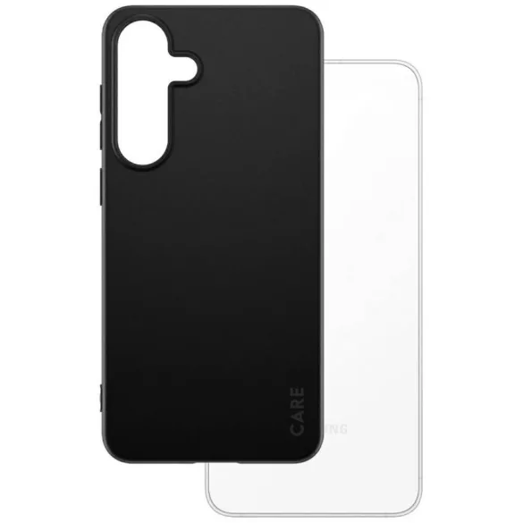 Case CARE by PanzerGlass Fashion tok Samsung Galaxy S25 FE fekete