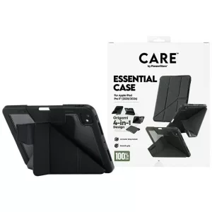 Case Care by PanzerGlass Y hajtogatás iPad Pro 11" (2025/2024) fekete tokhoz