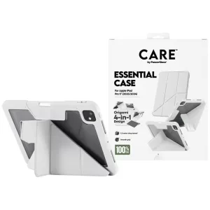 Care by PanzerGlass Y hajtogatott tok iPad Pro 11" (2025/2024) készülékhez világosszürke színben