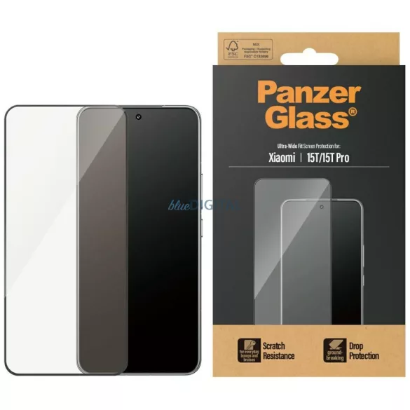 PanzerGlass Ultra-Wide edzett üveg    Xiaomi 15T / 15T Pro