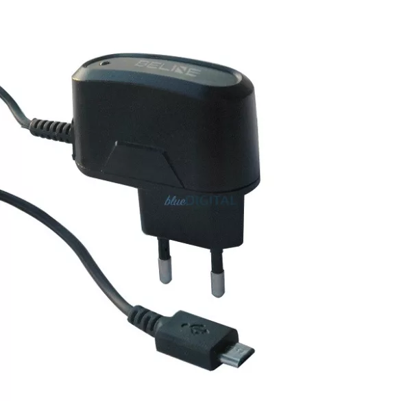 Beline hálózati Power Delivery, microUSB, 1A, fekete