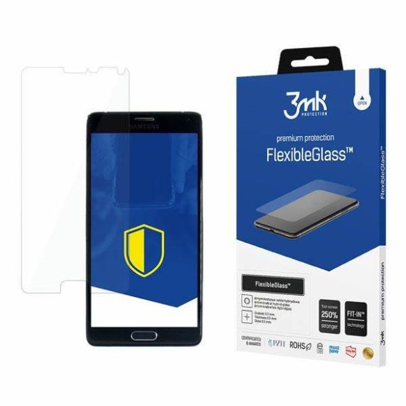 3MK FlexibleGlass Samsung NOTE 4 hibrid üveg képernyővédő fólia