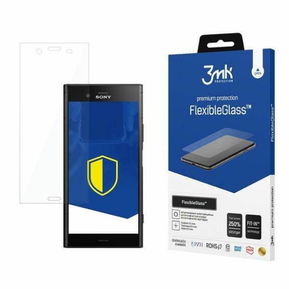3MK FlexibleGlass Sony Xperia XZ1 hibrid üveg képernyővédő fólia