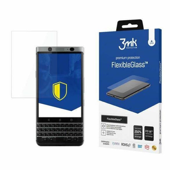 3MK FlexibleGlass Blackberry KeyOne hibrid üveg képernyővédő fólia