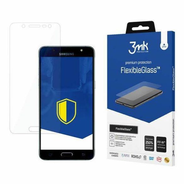 3MK FlexibleGlass Samsung Galaxy J5 J510 2016 hibrid üveg képernyővédő fólia