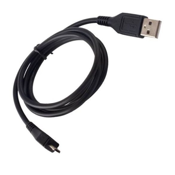 Kábel USB - microUSB fekete