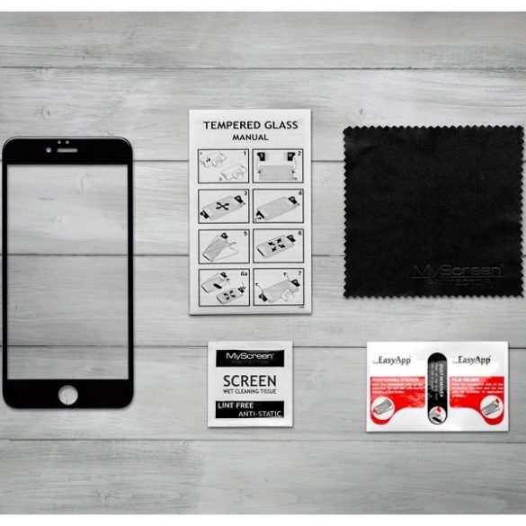 MS Lite Glass Edge üvegszegély Motorola Moto G7 Plus fekete fólia