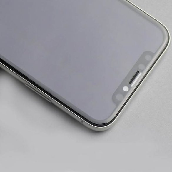 MS ImpactGLASS Edge 3D Samsung Galaxy S21 Ultra G998 fekete HybrydGlass 8H kijelzővédő fólia