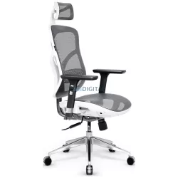 Diablo Chairs V-Basic ergonomikus szék - fehér-szürke