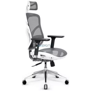 Diablo Chairs V-Basic ergonomikus szék - fehér-szürke