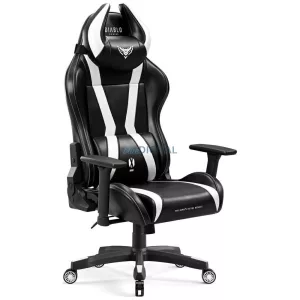 Diablo Chairs X-Horn 2.0 gamer szék Normal Size - fekete-fehér