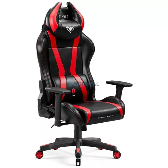 Diablo Chairs X-Horn 2.0 gamer szék Normal Size - fekete-piros