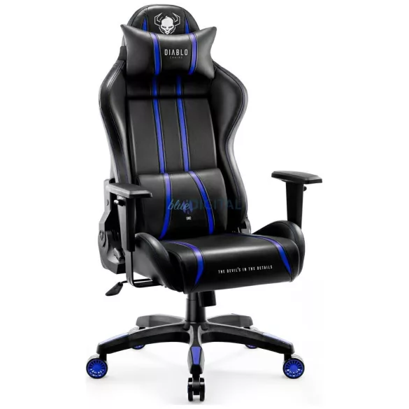 Diablo Chairs X-One 2.0 gamer szék Normal Size - fekete-kék