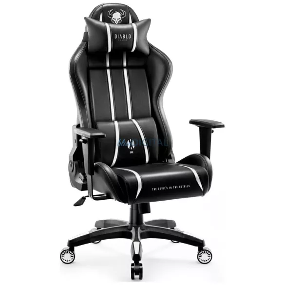 Diablo Chairs X-One 2.0 gamer szék Normal Size - fekete-fehér