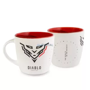 Diablo Chairs bögre - fehér-piros