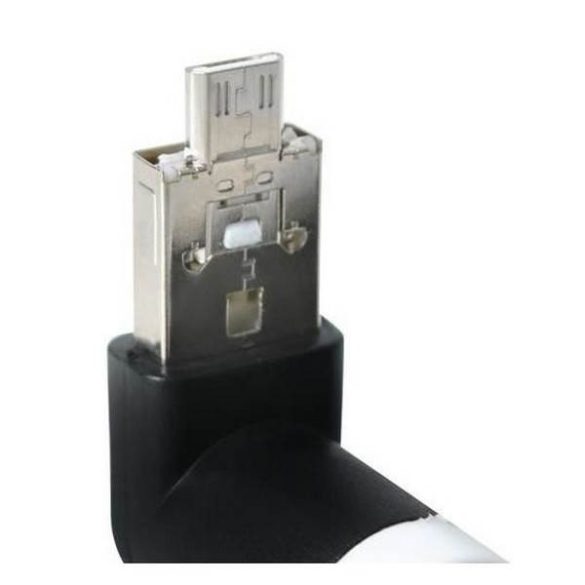 Ventilátor 2 az 1-ben USB/microUSB fekete