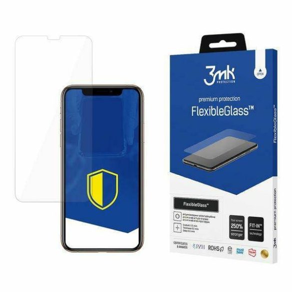 3MK FlexibleGlass iPhone Xs hibrid üveg kijelzővédő fólia