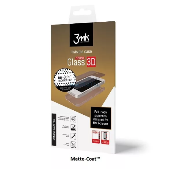 3MK FlexibleGlass 3D Samsung Galaxy A405 A40 hibrid matt képernyővédő fólia