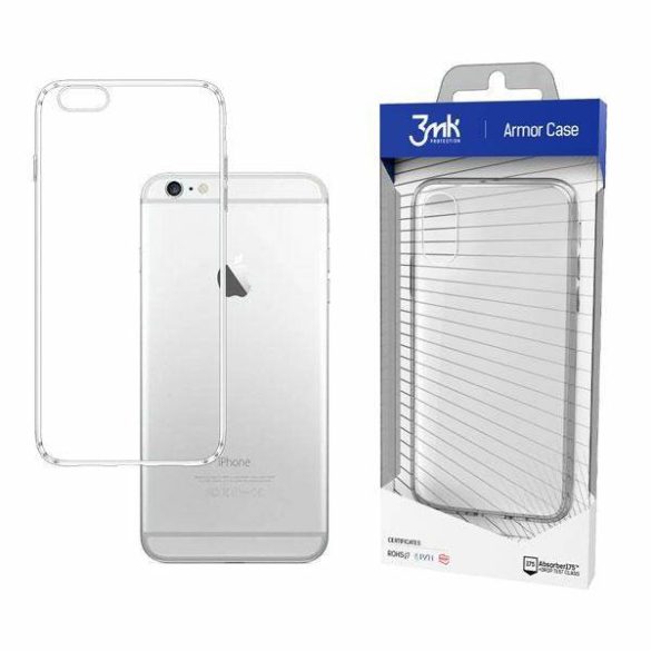 3MK All-Safe AC iPhone 6/6S Plus Armor átlátszó tok