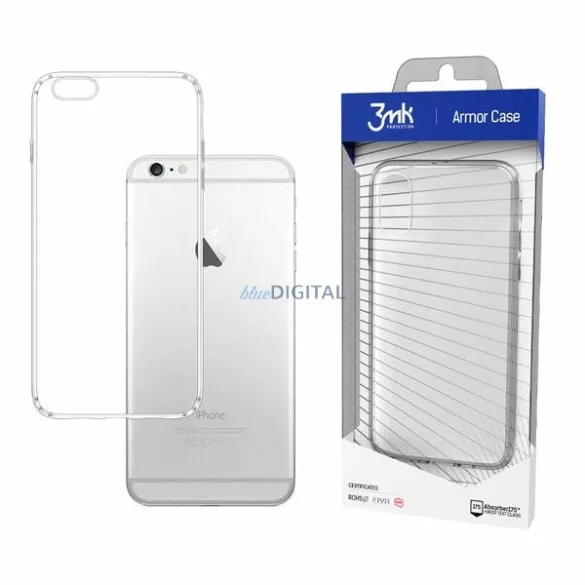3MK All-Safe AC iPhone 6/6S Plus Armor átlátszó tok