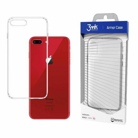 3MK All-Safe AC iPhone 7/8 Plus Armor átlátszó tok