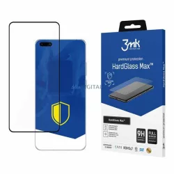   3MK HardGlass Max Huawei P40 Pro fekete teljes képernyős üveg kijelzővédő fólia