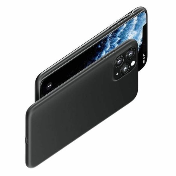 3MK Matt Case iPhone 11 Pro Max fekete tok