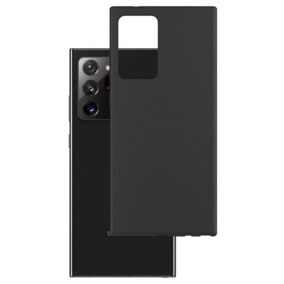3MK Matt Case Samsung N986 Note 20 Ultra fekete tok