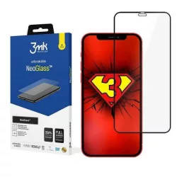   3MK NeoGlass iPhone 12 Pro Max 6,7" fekete kijelzővédő fólia