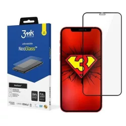   3MK NeoGlass iPhone 12 Mini 5,4" fekete képernyővédő fólia