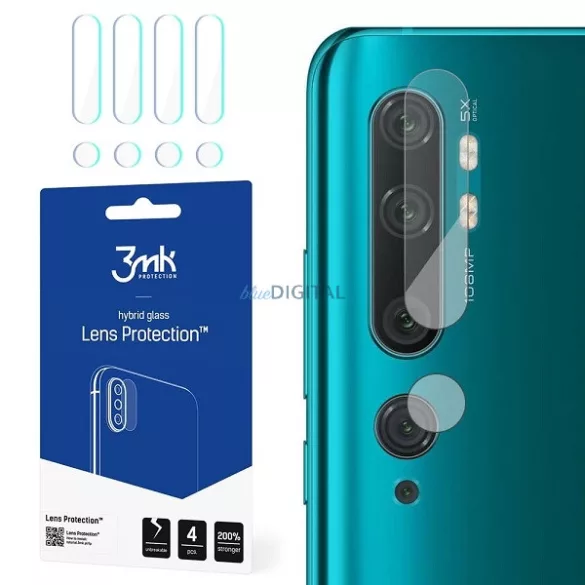 3MK Lens Protect Xiaomi Mi Note 10, 4db kamera védőfólia