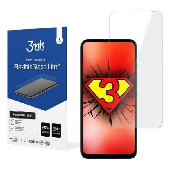 3MK FlexibleGlass Lite Motorola One Fusion Plus hibrid üveg Lite képernyővédő fólia