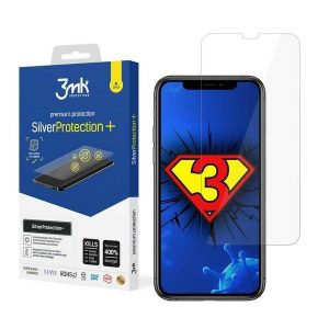 3MK Silver Protect+ iPhone XS Max/11 Pro Max, nedves felvitelű antimikrobiális képernyővédő fólia