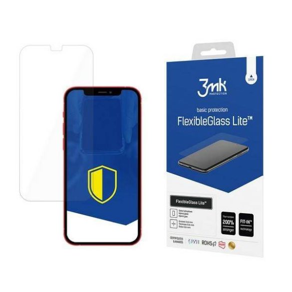 3MK FlexibleGlass Lite iPhone 12 Mini 5,4" Lite hibrid üveg Lite képernyővédő fólia
