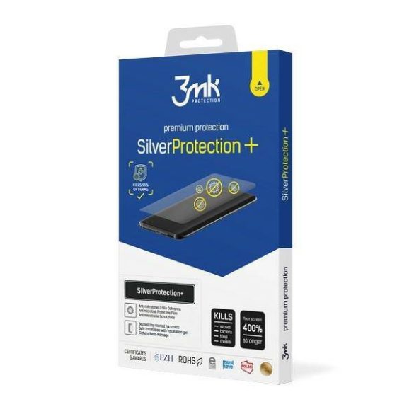 3MK Silver Protect+ iPhone 12 Mini 5,4" nedves felvitelű antimikrobiális képernyővédő fólia