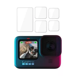   3MK CamProtect GoPro HERO 9 fekete hibrid üveg képernyővédő fólia