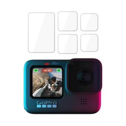   3MK CamProtect GoPro HERO 9 fekete hibrid üveg képernyővédő fólia