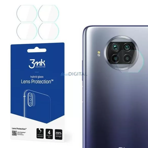 3MK Lens Protect Xiaomi Mi 10T Lite 5G, 4db kamera védőfólia