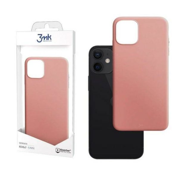 3MK Matt Case iPhone 12 Mini 5,4" rózsaszín tok
