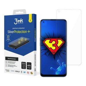 3MK Silver Protect+ Realme 7 nedves felvitelű antimikrobiális képernyővédő fólia