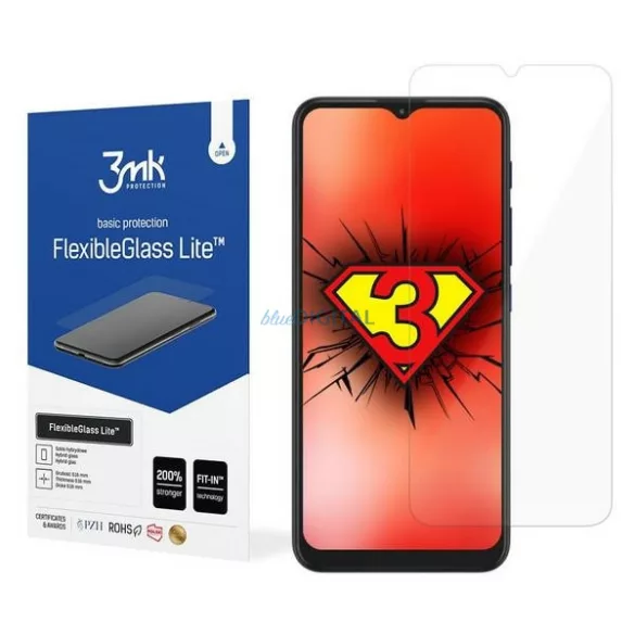 3MK FlexibleGlass Lite Motorola Moto E7 Power hibrid üveg Lite képernyővédő fólia