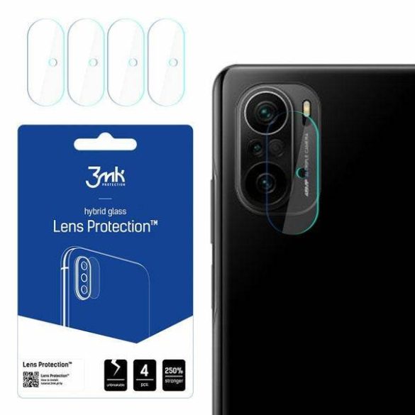 3MK Lens Protect Xiaomi Poco F3 5G, 4db kamera védőfólia