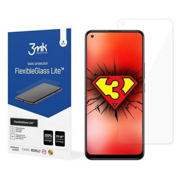 3MK FlexibleGlass Lite Realme 8 Pro hibrid üveg Lite képernyővédő fólia