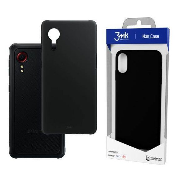 3MK Matt Case Samsung G525 Xcover 5 fekete tok