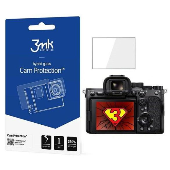 3MK CamProtect Sony A7S III hibrid üveg képernyővédő fólia
