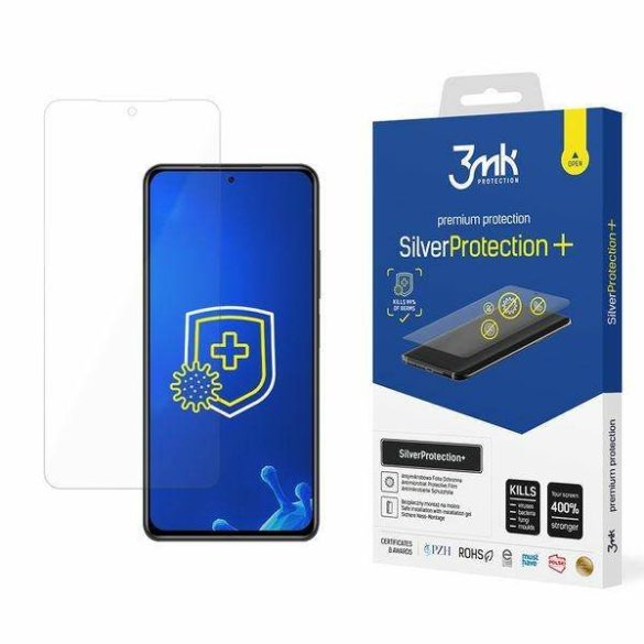 3MK Silver Protect+ Xiaomi Mi 11i 5G nedves felvitelű antimikrobiális képernyővédő fólia