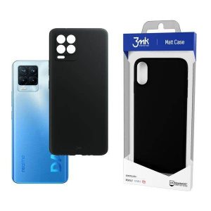 3MK Matt Case Realme 8 Pro fekete tok