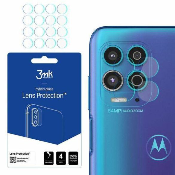 3MK Lens Protect Motorola Moto G100 5G, 4db kamera védőfólia